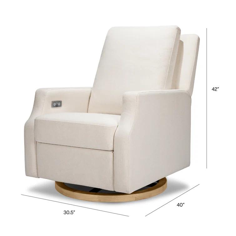 Crewe Electronic Recliner and Swivel Glider in Eco-Performance Fabric