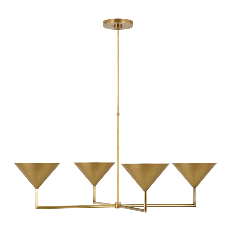 Thierry Chandelier - Antique Brass / 38"Dia