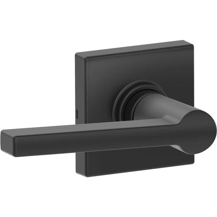 J Series Solstice Lever Hall and Closet Lock with Collins Trim