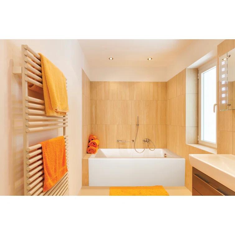 Sydney 66'' x 32'' Alcove / Tile In Soaking Acrylic Bathtub