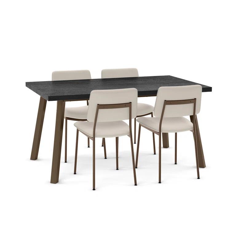 Horton Table and Sullivan Dining Chairs 5 Piece Dining Set