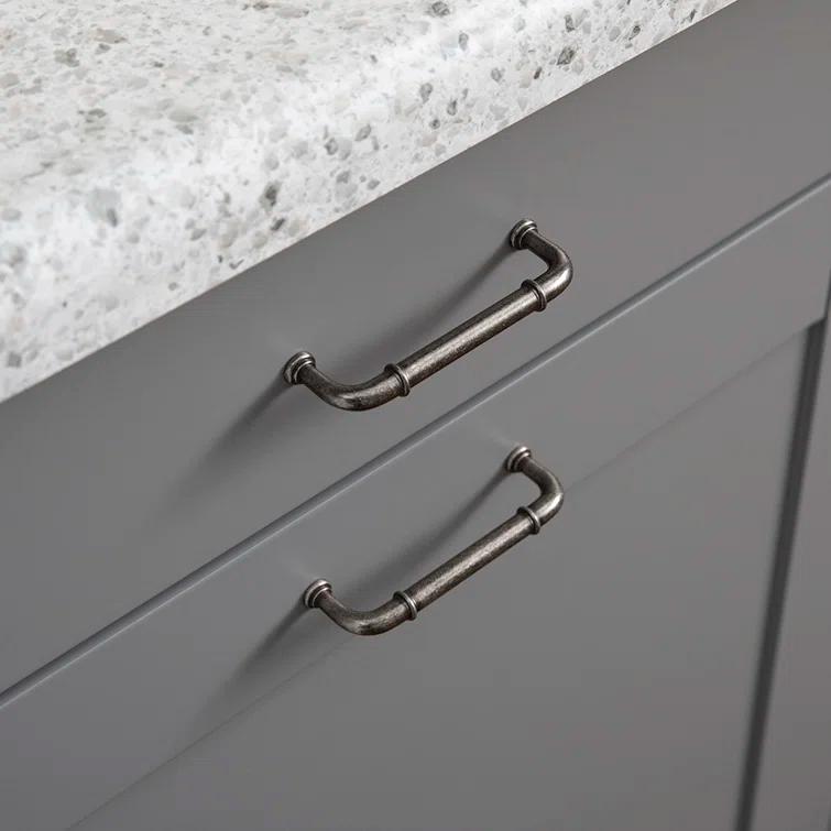 Cottage Kitchen Cabinet Handles, Solid Core Drawer Pulls for Cabinet Doors, 3"