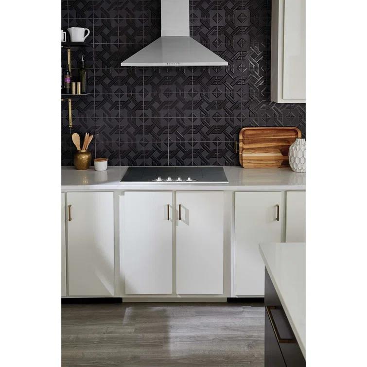 30" 400 CFM Convertible Wall Mount Range Hood in Sliver