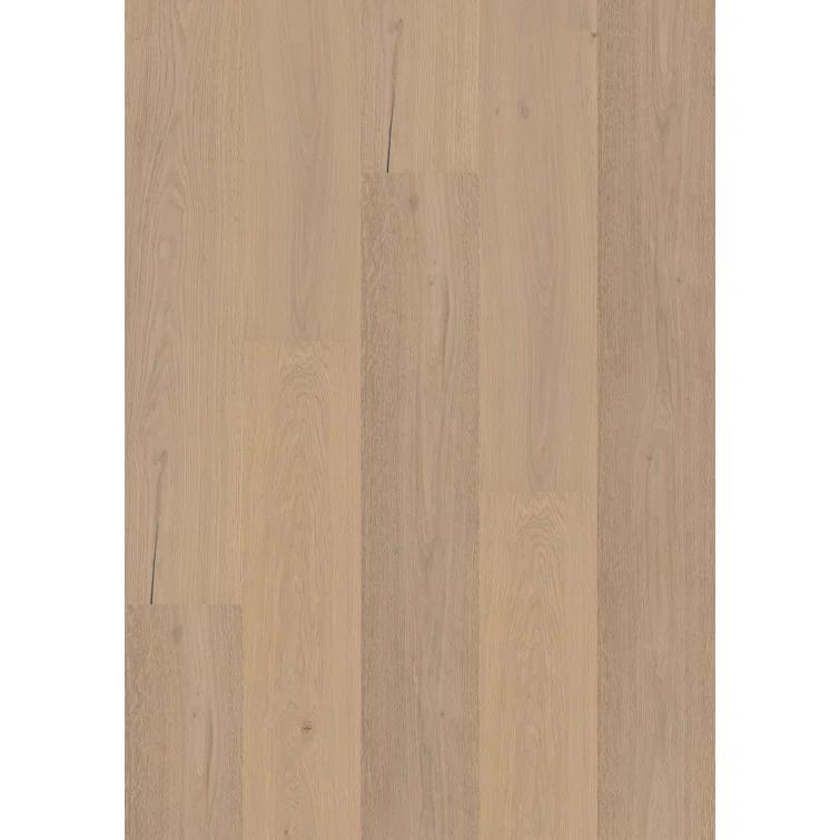 Third Avenue Oak 9.45-in W x 15 mm T x Varying Length Wire Brushed Engineered Hardwood Flooring