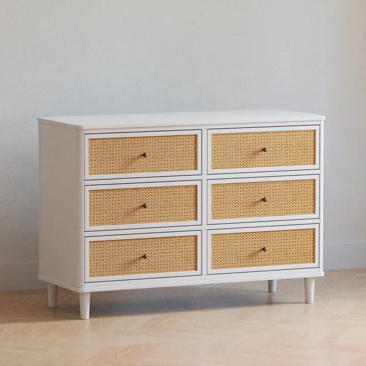 Marin 6 Drawer 19.49" W Dresser