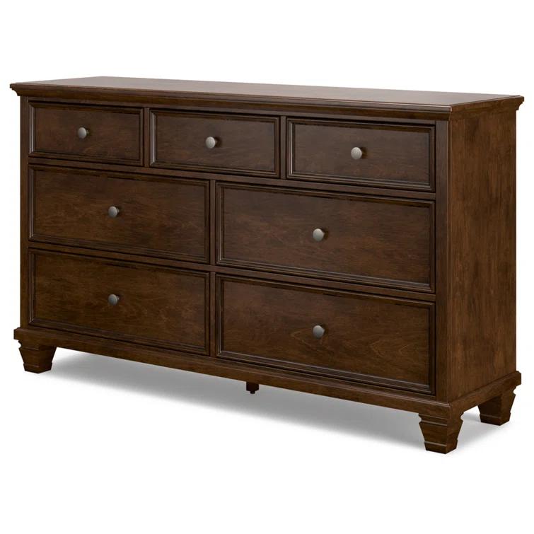 Charlton Home® Feli 62'' W 7 - Drawer Dresser