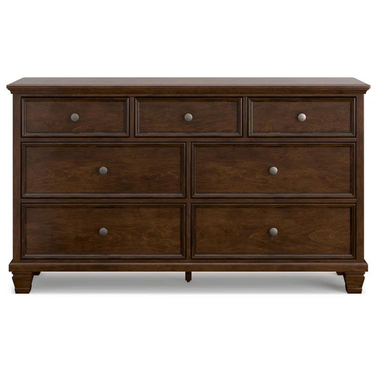 Charlton Home® Feli 62'' W 7 - Drawer Dresser
