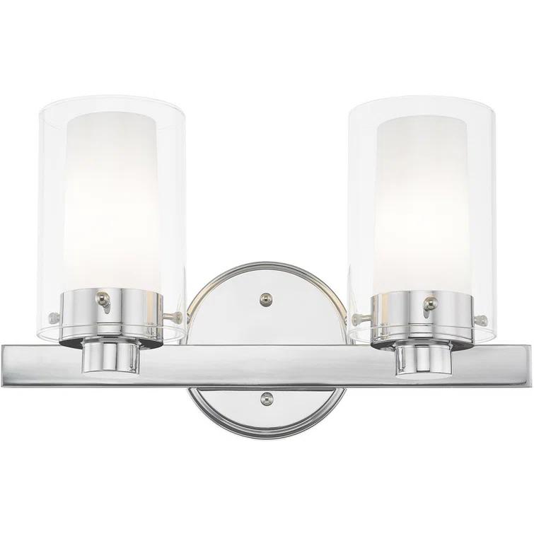 Livex Lighting Manhattan 2 - Light Vanity in  Polished Chrome