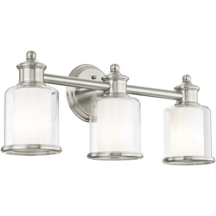Livex Lighting Middlebush 3 - Light Vanity in  Brushed Nickel