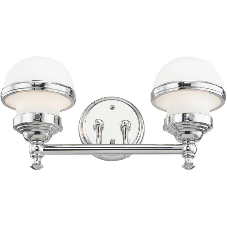 Livex Lighting Oldwick 2 - Light Vanity in  Polished Chrome