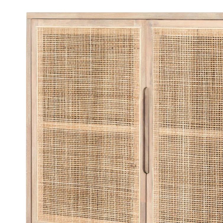 Yvette Woven Tall Cabinet (40")