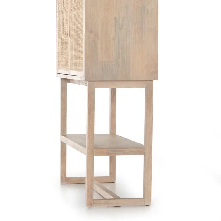 Yvette Woven Tall Cabinet (40")