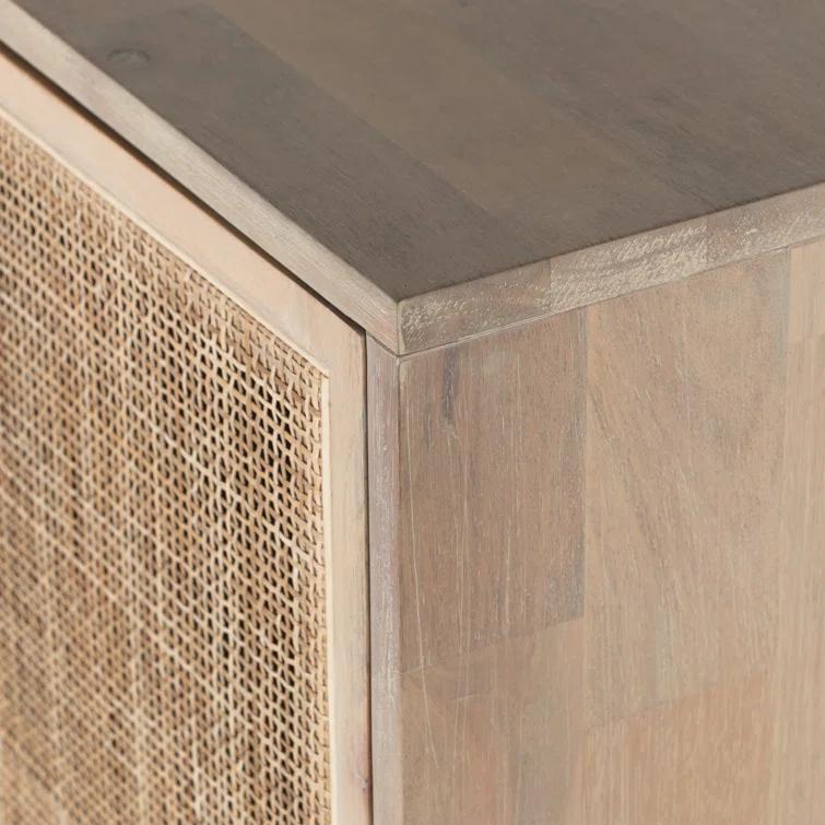 Yvette Woven Tall Cabinet (40")