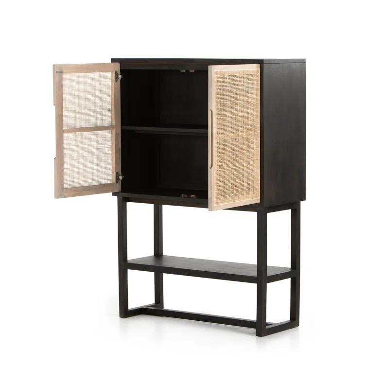 Yvette Woven Tall Cabinet (40")