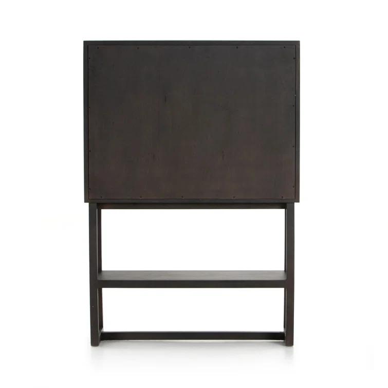 Yvette Woven Tall Cabinet (40")