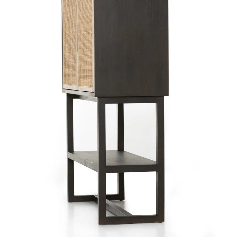 Yvette Woven Tall Cabinet (40")