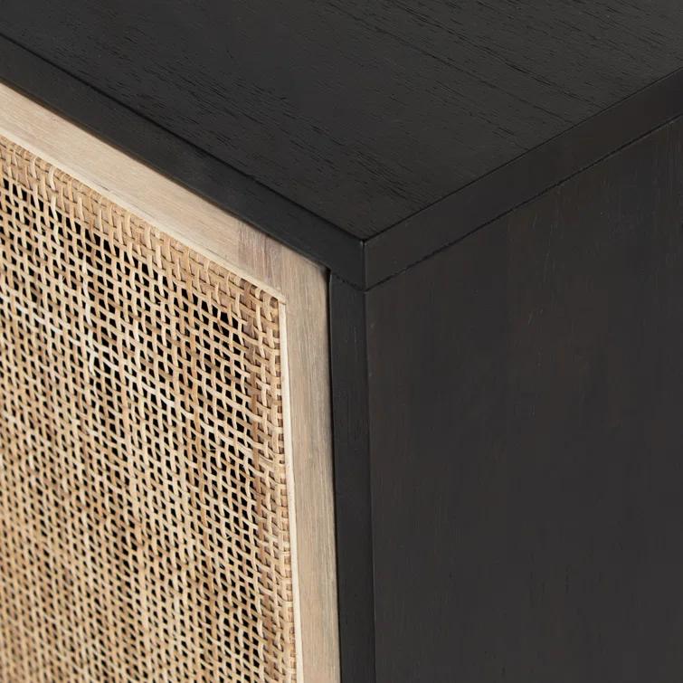Yvette Woven Tall Cabinet (40")