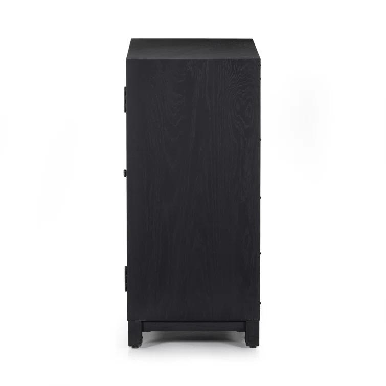 Carly Small Curio Cabinet - Black