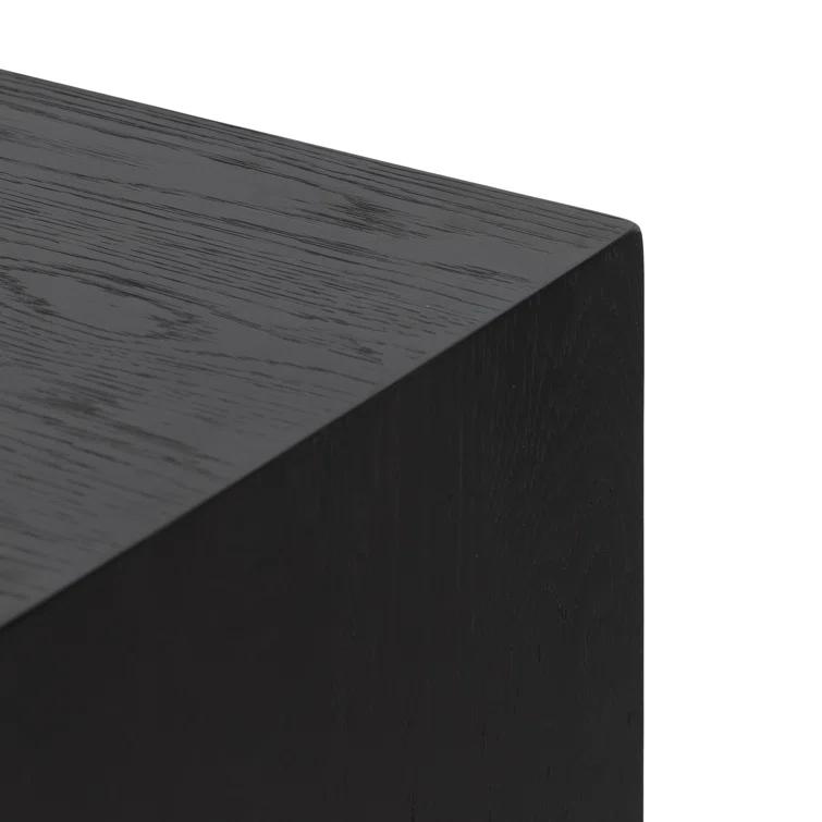 Carly Small Curio Cabinet - Black