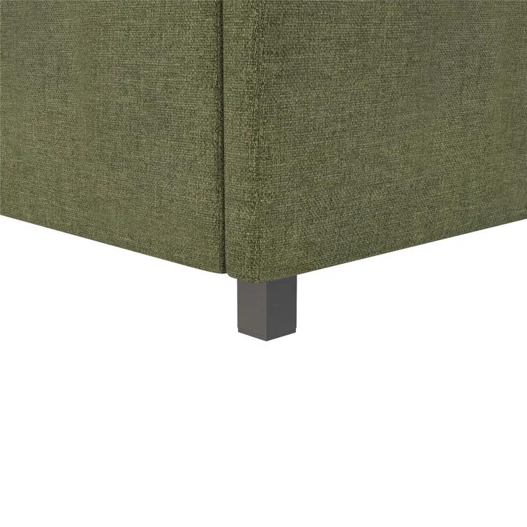 Brittany Upholstered Unfinished Platform Storage Bed