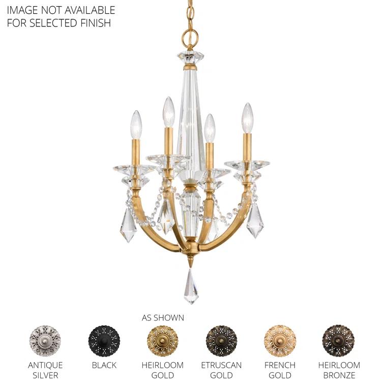 Verona 4 - Light Dimmable Classic / Traditional Chandelier
