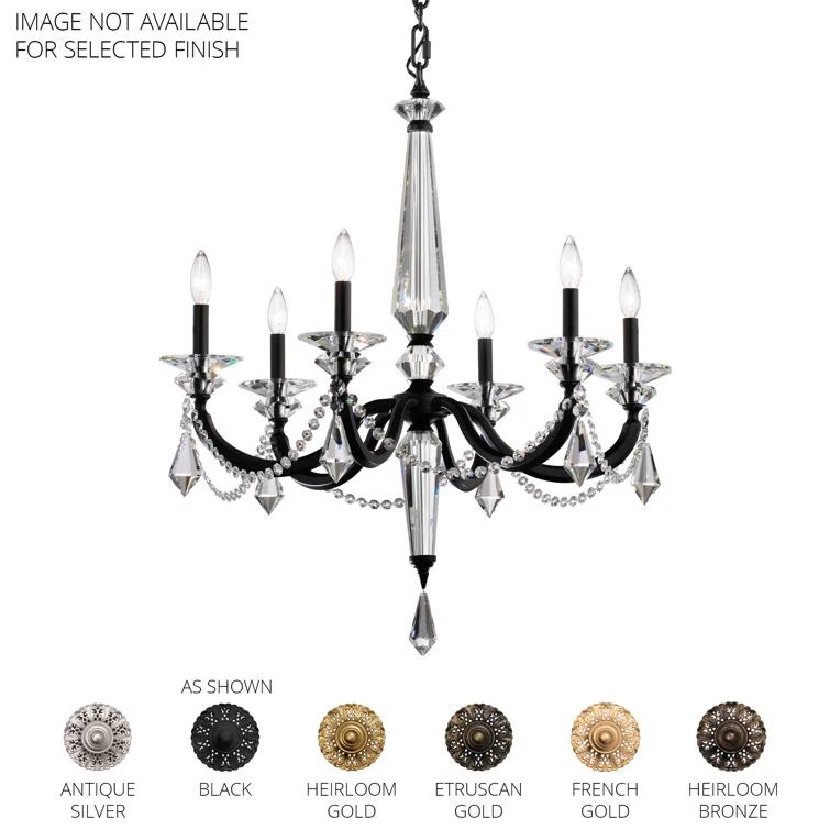 Verona 6 - Light Dimmable Classic / Traditional Chandelier