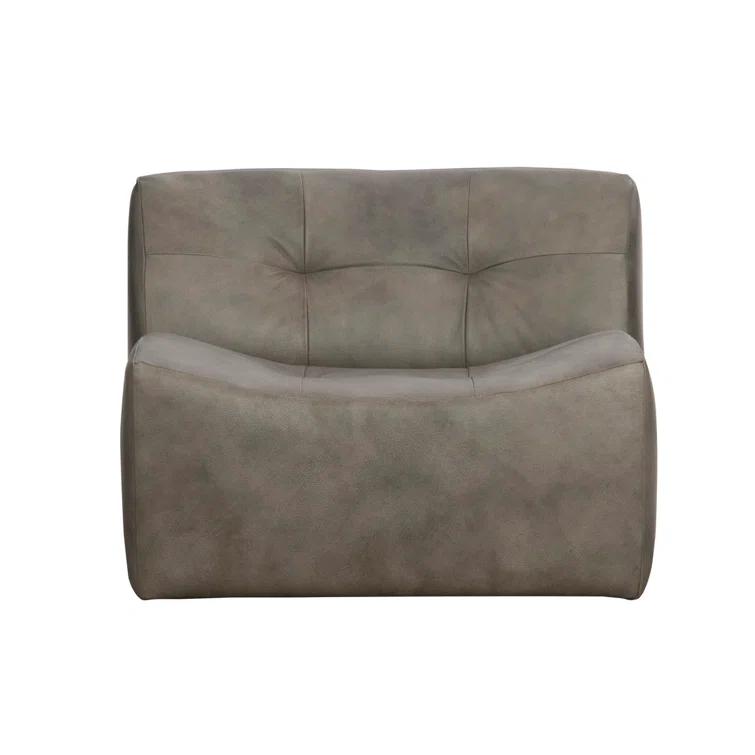 Classic Home Gabriel Swivel Accent Chair Gray | Perigold