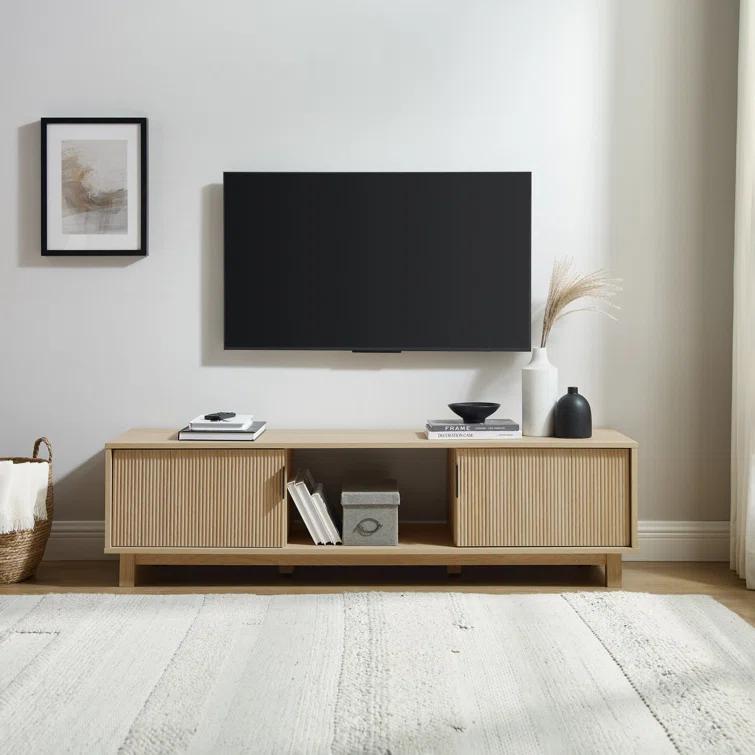 Farmann Reeded 2-Door TV Stand