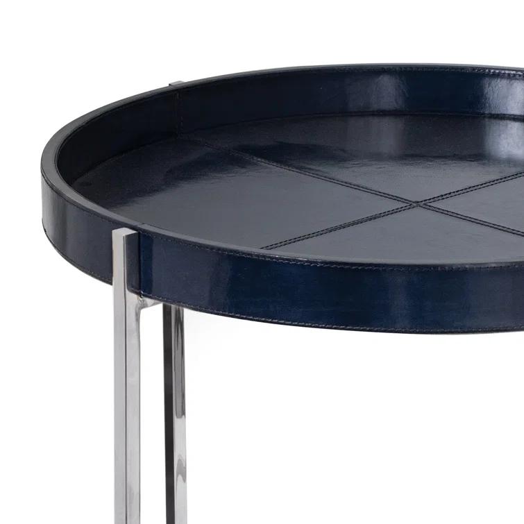Regina Andrew Derby Leather Tray Table