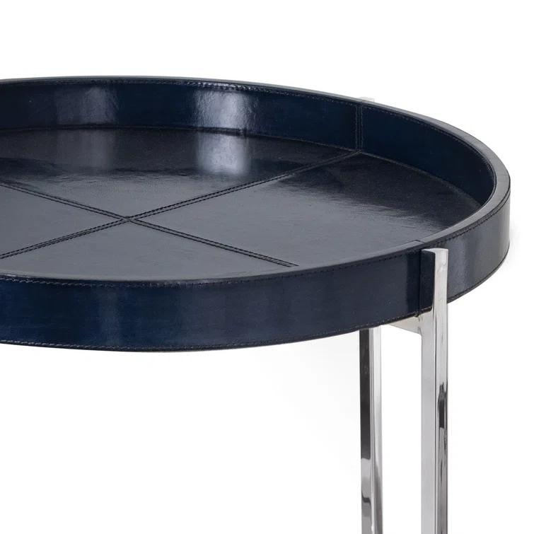 Regina Andrew Derby Leather Tray Table