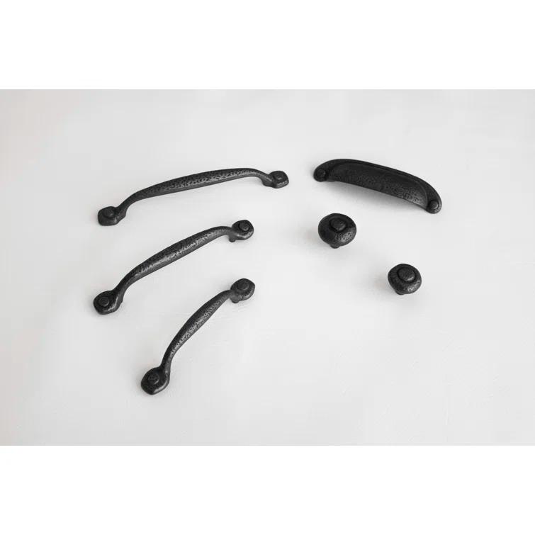 Refined Rustic Kitchen Cabinet Handles, Solid Core Drawer Pulls for Cabinet Doors, 3" & 3-3/4"(96mm)