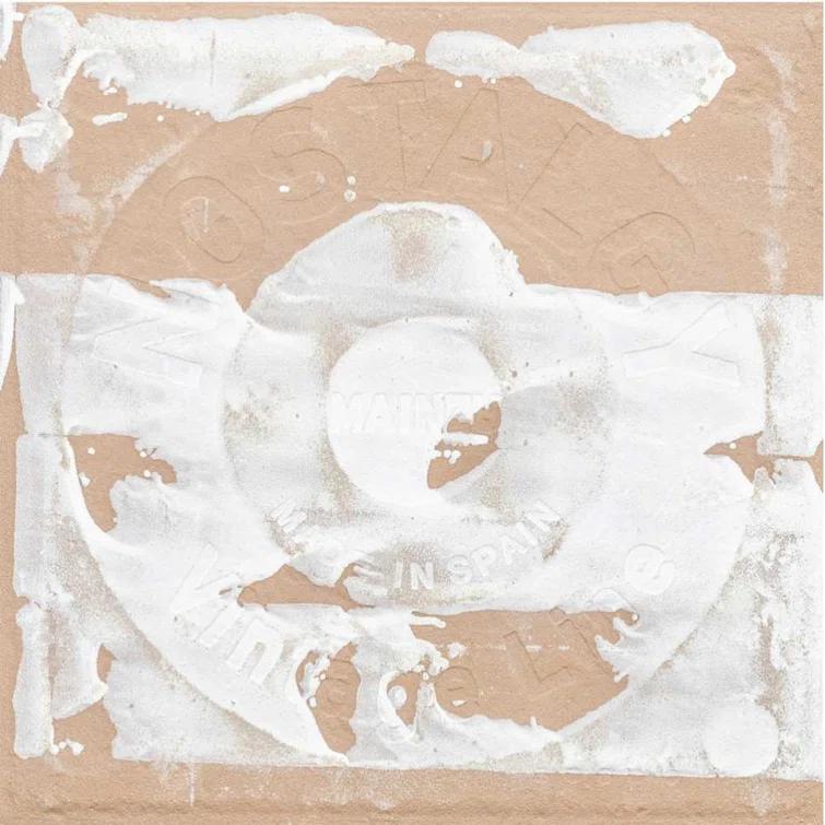 Art Deco 8" x 8" Porcelain Wall and Floor Tile