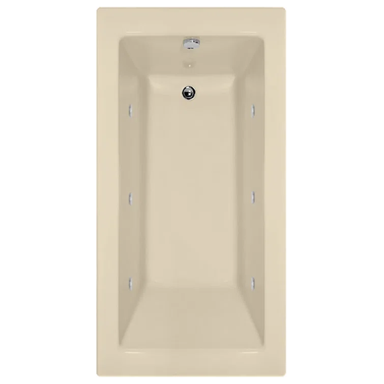 Sydney 60'' x 34'' Alcove / Tile In Whirlpool Acrylic Bathtub
