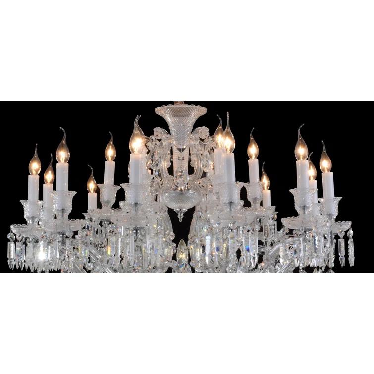 Chambord 19 - Light Crystal Dimmable Chandelier