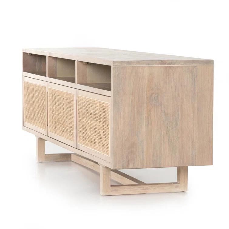 Margot Media Console - Whitewash