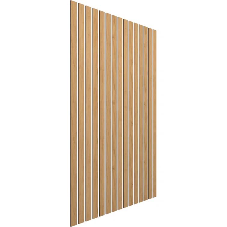Adjustable Wood Slat Wall Panel Kit