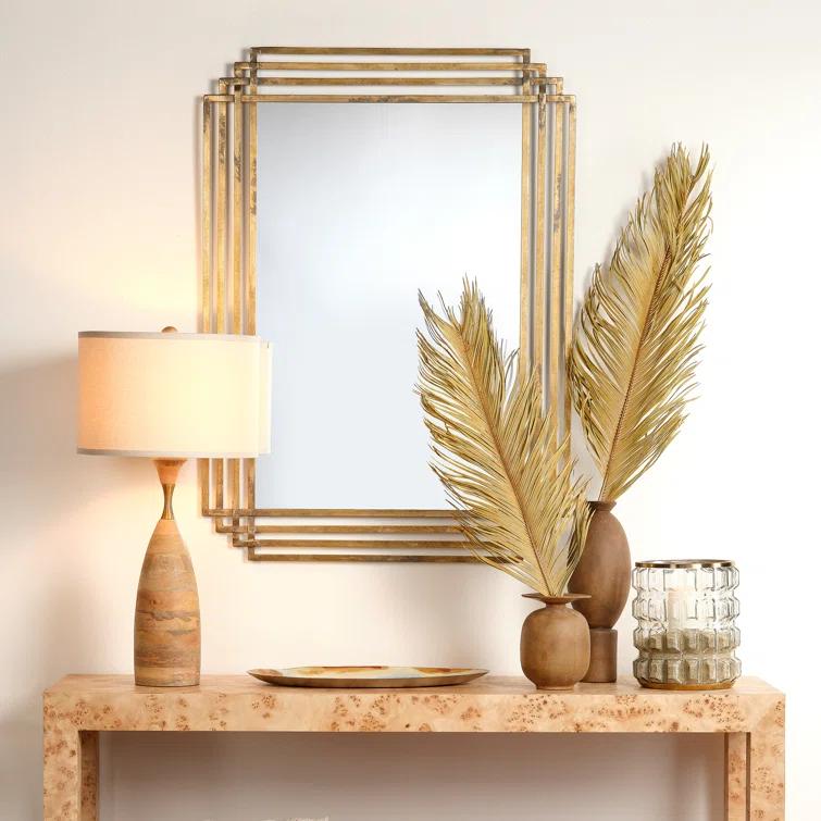 LOOMLAN Metal Flat Wall Mirror