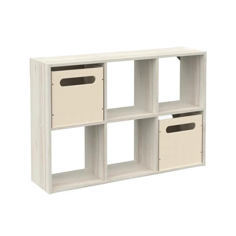 Mini 6-Cube Desktop or Wall Mount Organizer