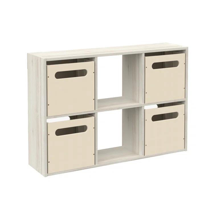 Mini 6-Cube Desktop or Wall Mount Organizer