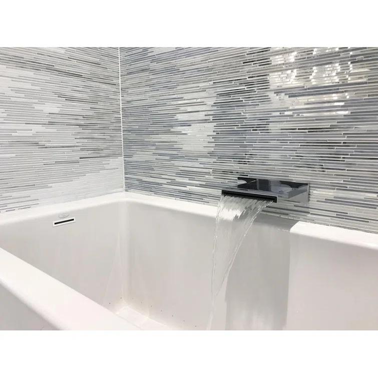 Sydney 60'' x 32'' Alcove / Tile In Soaking Acrylic Bathtub