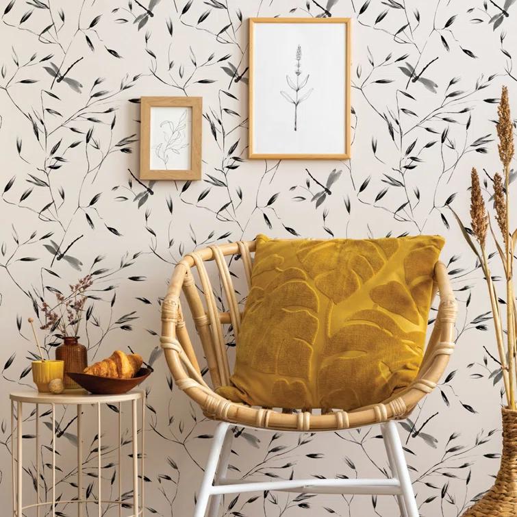 Tempaper Carmelito 16.5' L x 20.5" W Peel and Stick Wallpaper Roll & Reviews | Perigold
