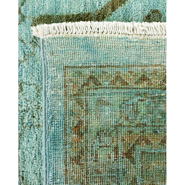 Isabelline One-of-a-Kind 19' 7" X 9' 10" 2010s Wool Area Rug in Blue