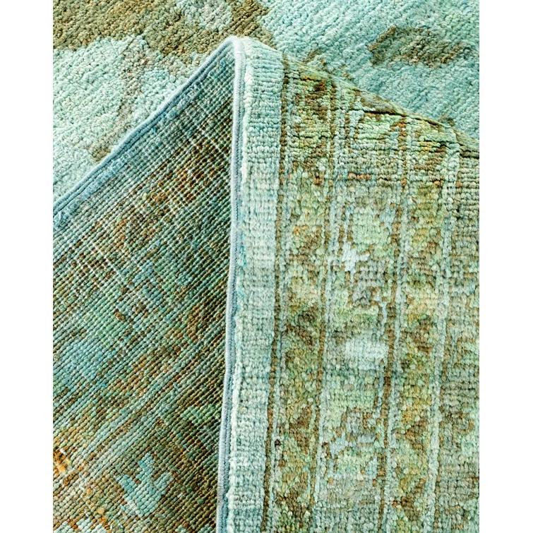 Isabelline One-of-a-Kind 19' 7" X 9' 10" 2010s Wool Area Rug in Blue