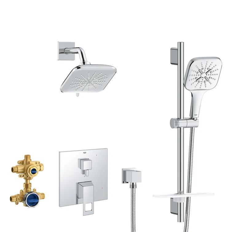 GROHE Eurocube Pressure Balance Rain Shower Set 29433000