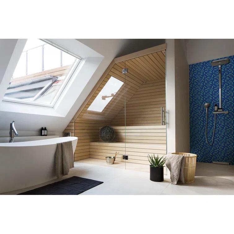 WS Tiles® 1" x 1" Straight Edge Glass Mosaic Tile