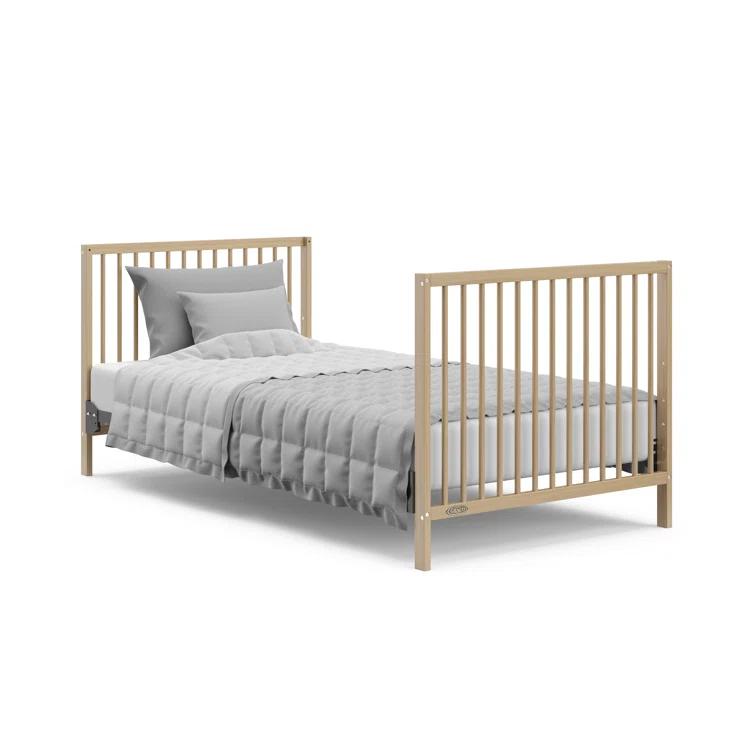 Teddi 4-in-1 Mini Convertible Crib with Mattress