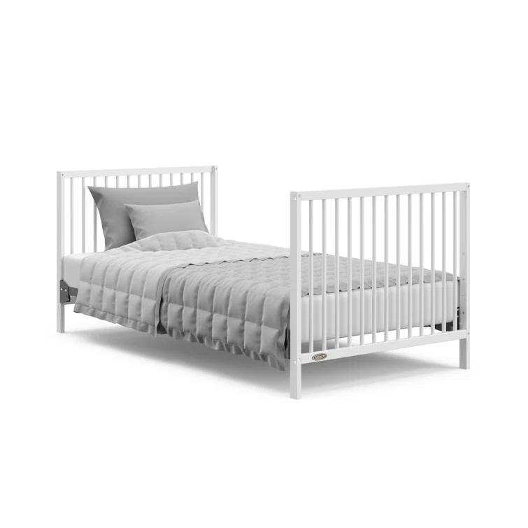 Teddi 4-in-1 Mini Convertible Crib with Mattress