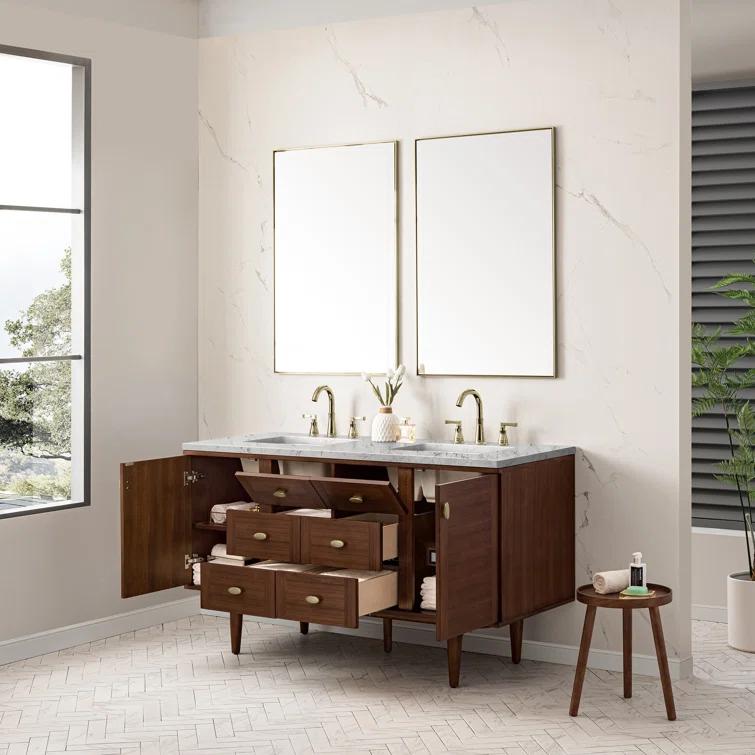 Aliza 60" Double Bathroom Vanity Set