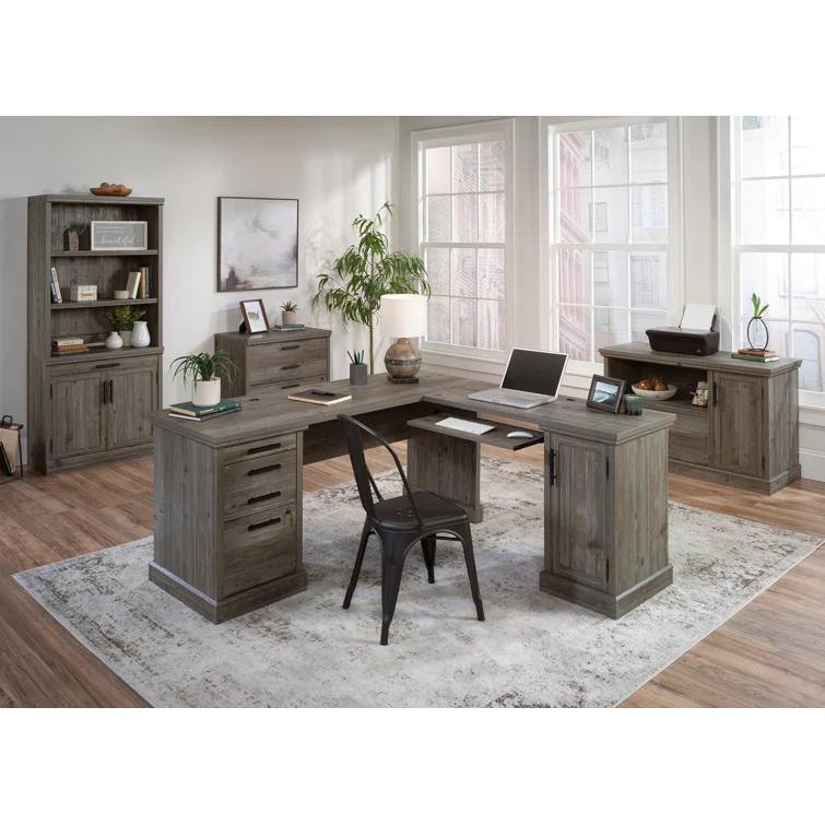 Aspen Post 47.09'' Wide 1 - Drawer Filing Credenza with Cable Management