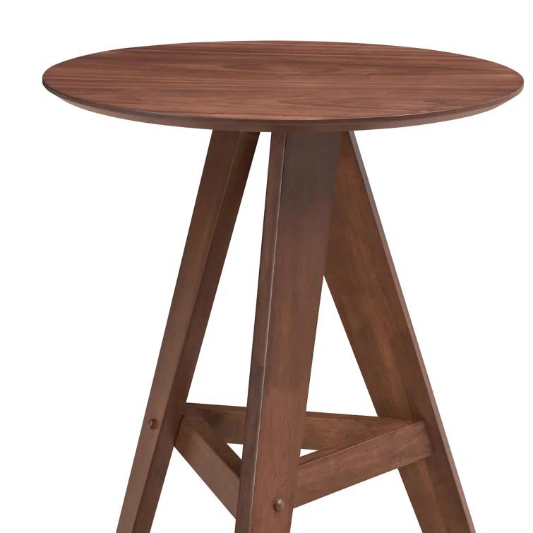 Rosheka Counter Stool with Solid Wood Frame